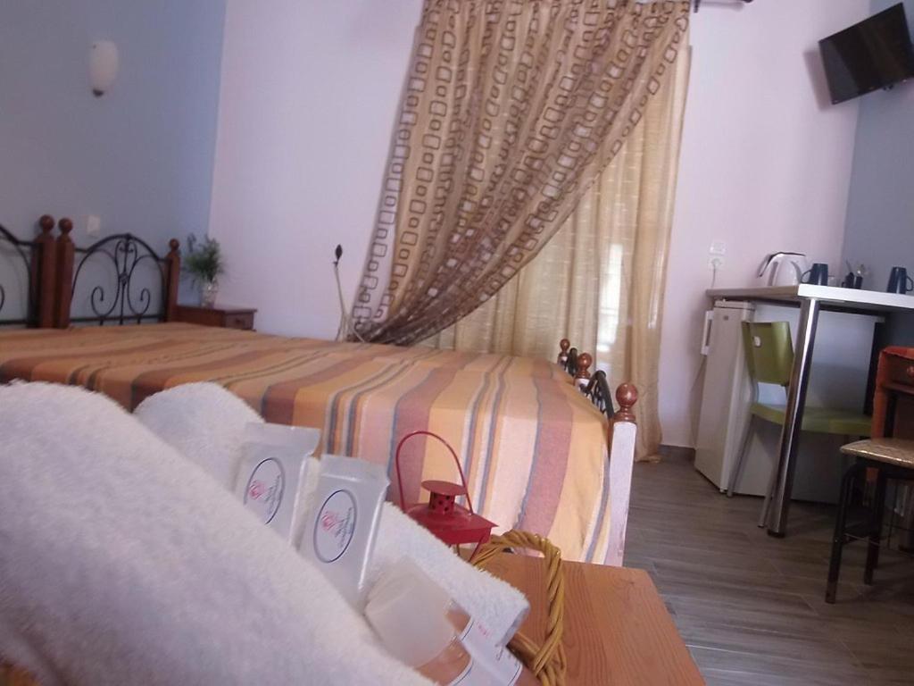 9 Musses Rooms-Studios Skala Mistegnon Esterno foto